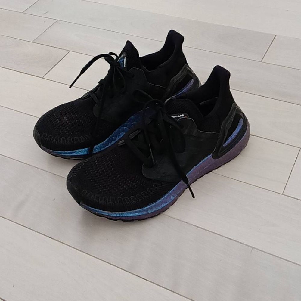 Adidas Youth Ultraboost 20 Lace-up Sneakers Black Size 4